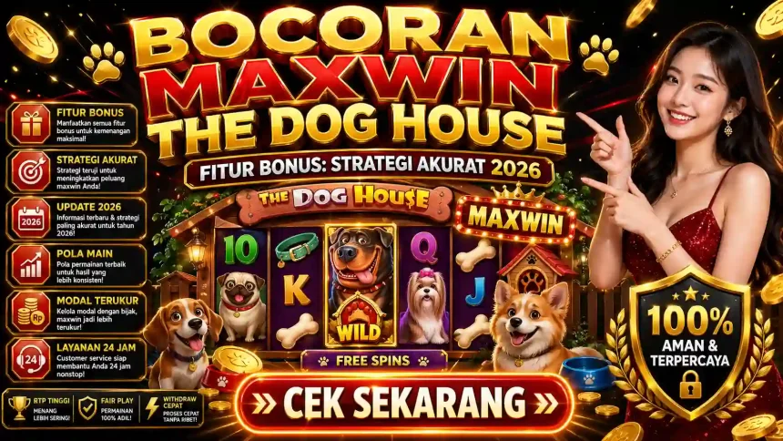 Pusat Putar - Strategi bocoran maxwin The Dog House fitur bonus dengan simbol sticky wilds