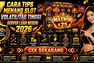 Pusat Putar - Strategi dan cara tips menang slot volatilitas tinggi server luar negeri dengan pola jackpot terbaru