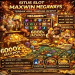 Pusat Putar - Visualisasi antarmuka situs slot maxwin megaways terbaik asia dengan fitur multiplier tinggi