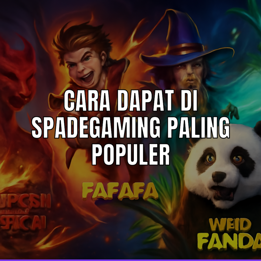 Slot Spadegaming paling populer seperti Dragon Hatch dan Wild Panda